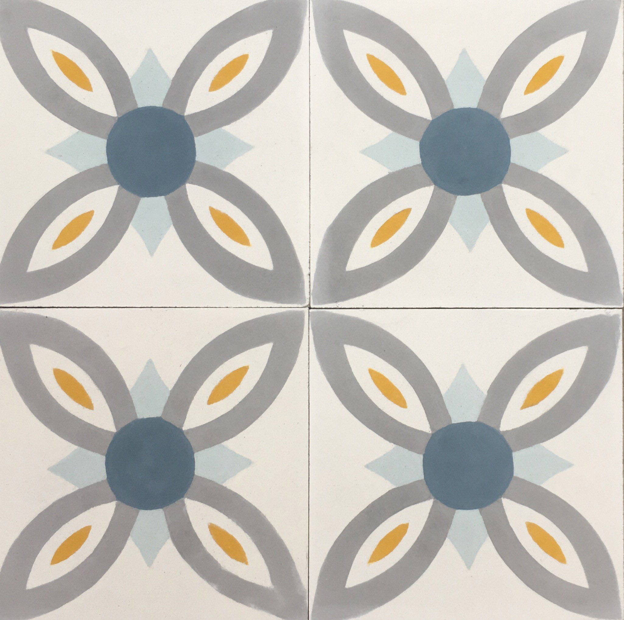 Dorset Encaustic Cement Tile 20cm*20cm*1.5cm